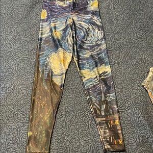 Blackmilk Van Gogh Inspired Leggings